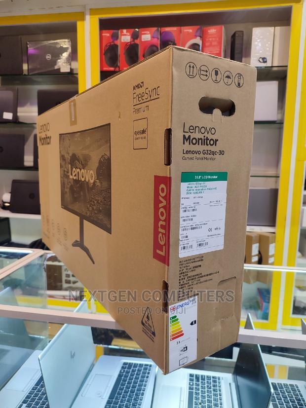 Lenovo G32qc-30 32" Ips Curved (Qhd)Gaming Framelss Monitor - thumbnail 3