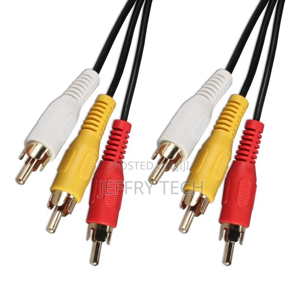 50 Ft Triple-Rca Composite Audio Video Cable - thumbnail 2