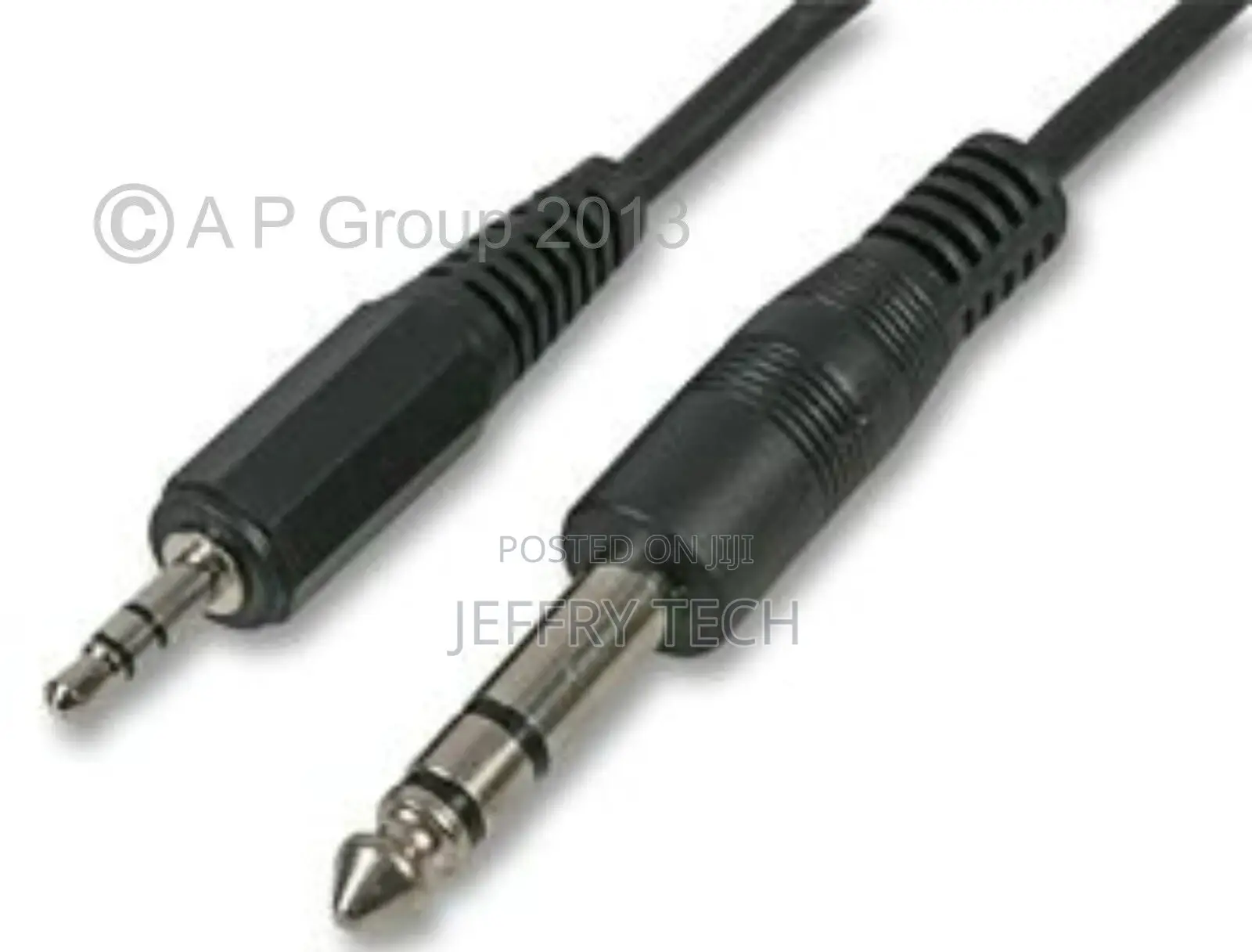 3.5 Mm Stereo Jack Plug Small to Big 1/4" 6.35mm Stereo Jack