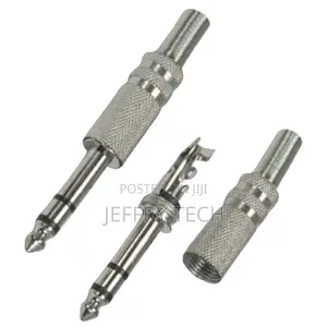 3.5mm Metal Stereo Plug Metal Housing W/Spring Strain Relief