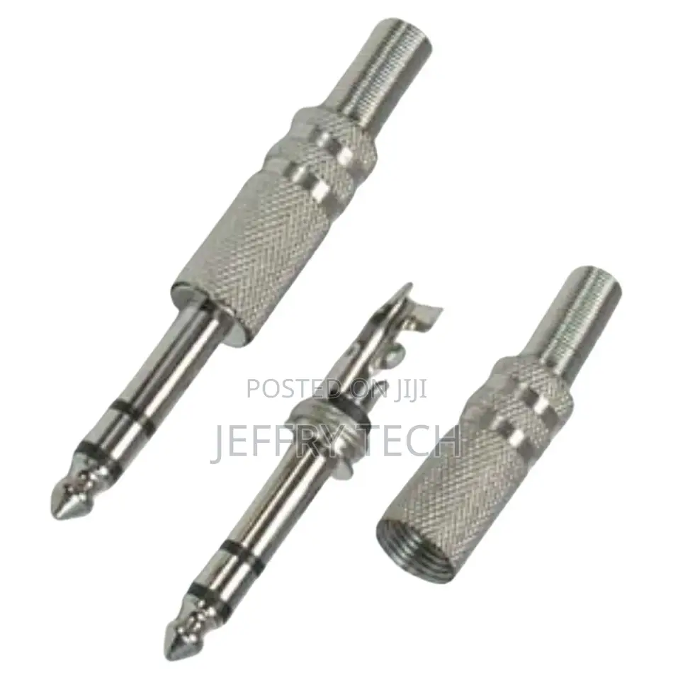 3.5mm Metal Stereo Plug Metal Housing W/Spring Strain Relief