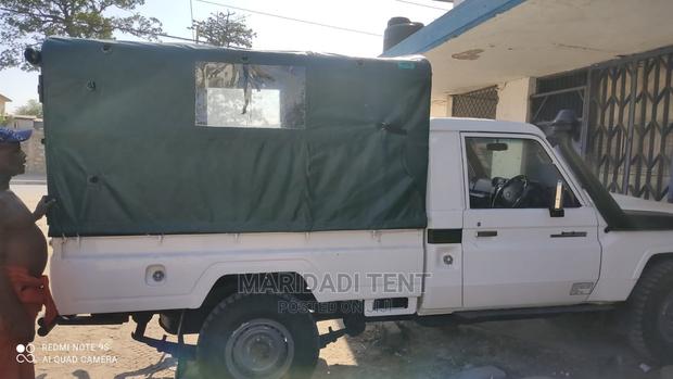 Land Cruiser Pickup Canvas Tent Cover - main view