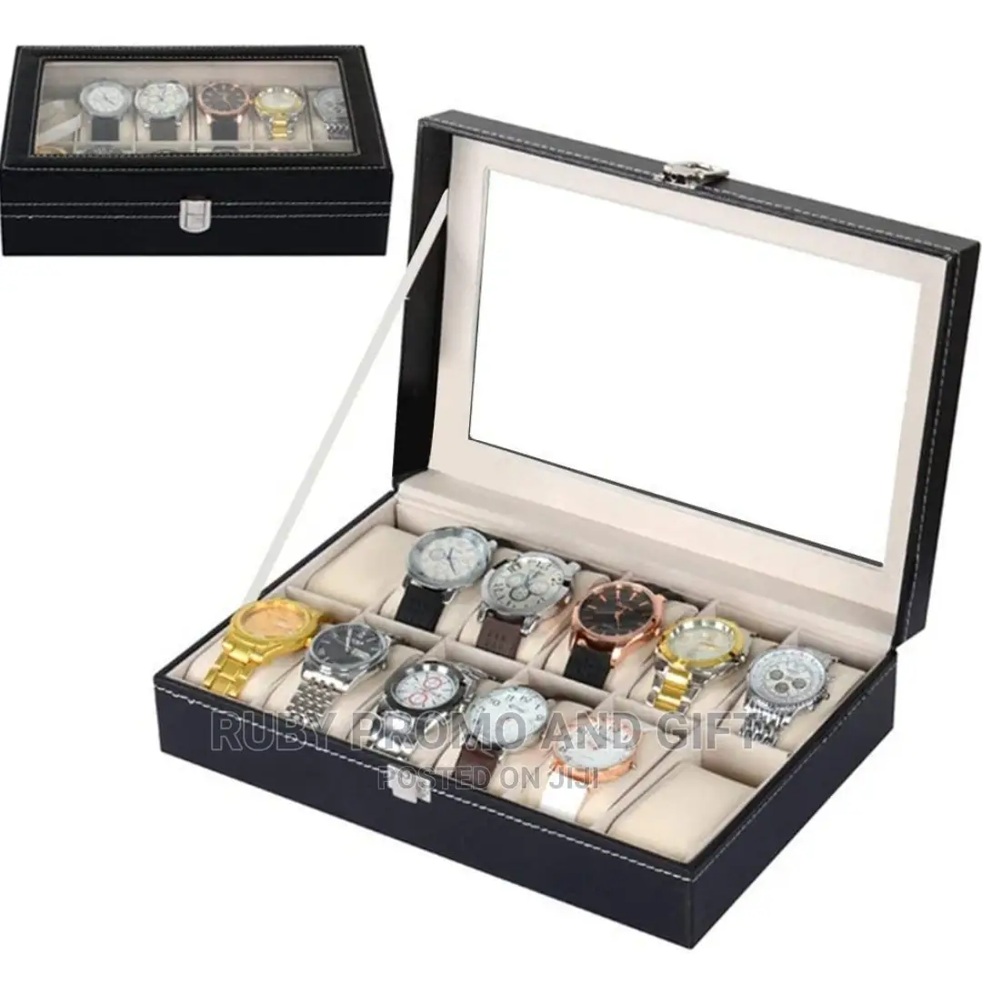 10 Slots Watch Organizer Gift Set