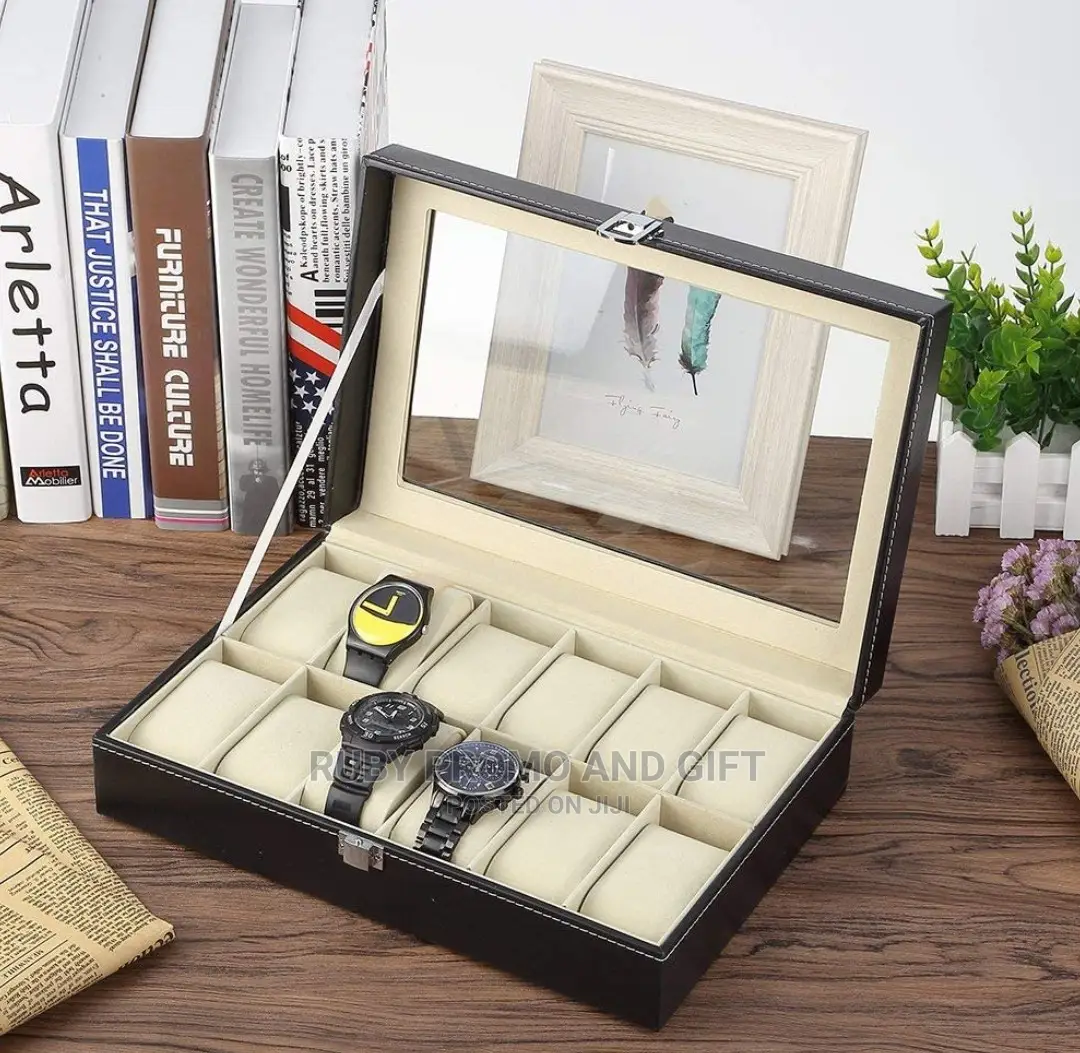 10 Slots Watch Organizer Gift Set