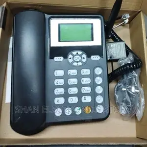 Digital Black Huawe' GSM Landline Desktop