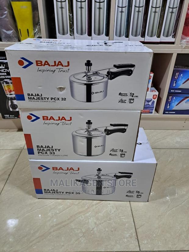 Bajaj Manual Top Quality Innerlid Pressure Cooker - thumbnail 2
