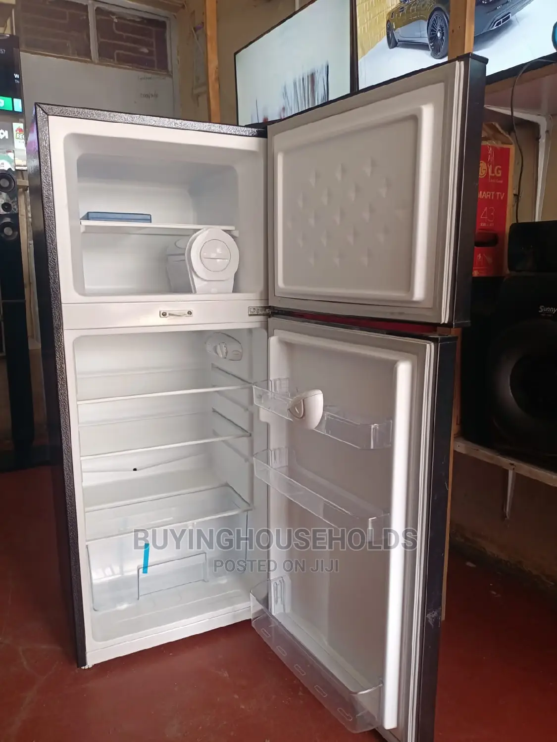 Mika 138l Two Door Fridge