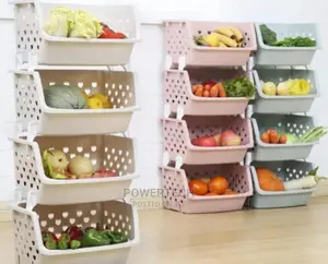 Fruit Rack Vegetable Rack 4 Tier