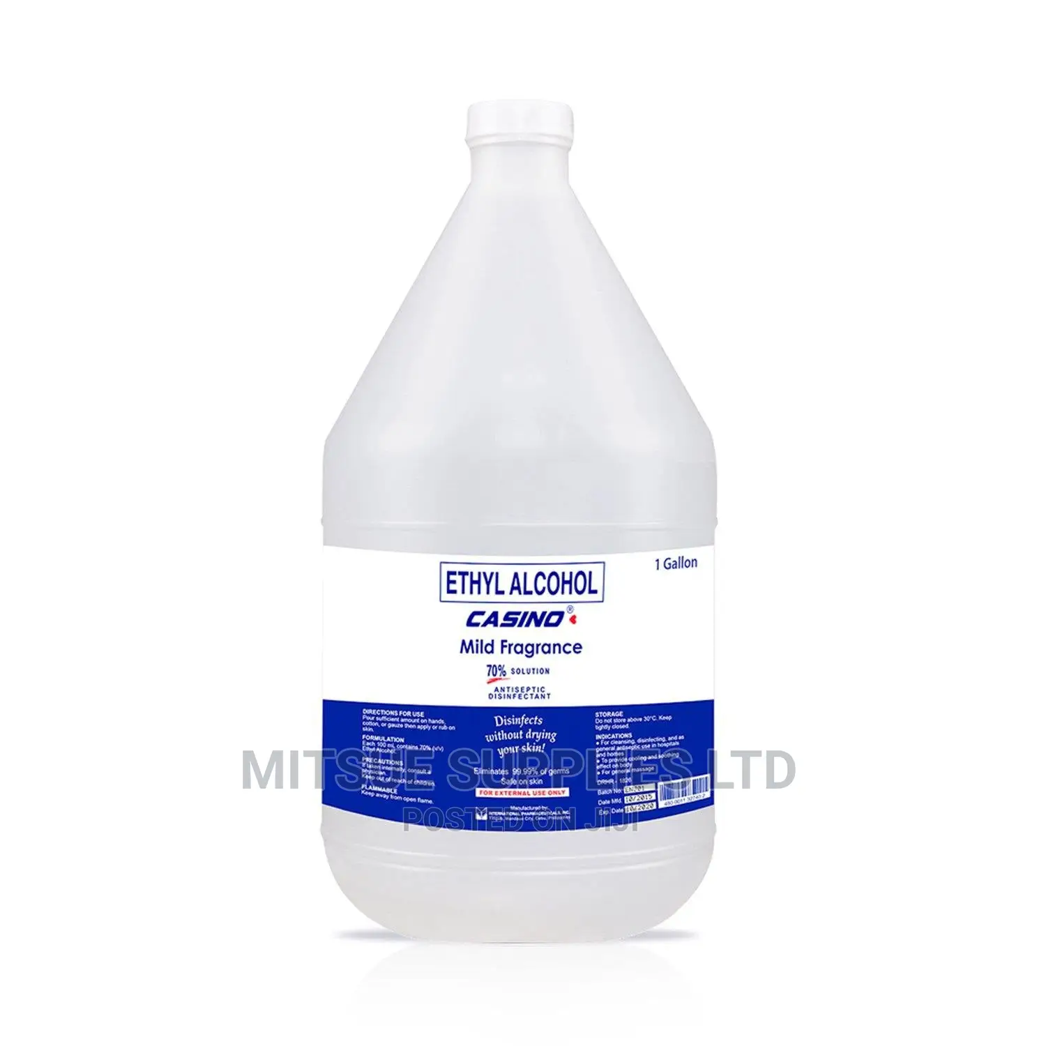 Ethyl Alcohol 96% LR 2.5L Griffchem