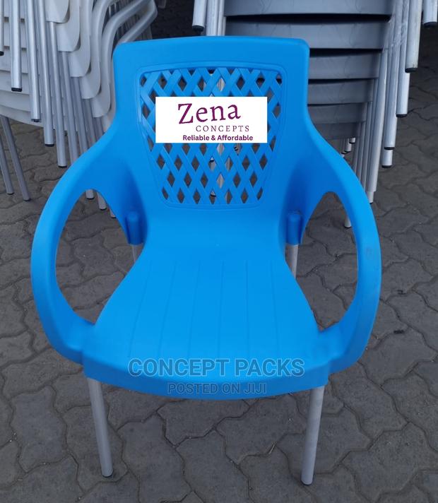 Blue Prime Rosa Blue Chair. - main view