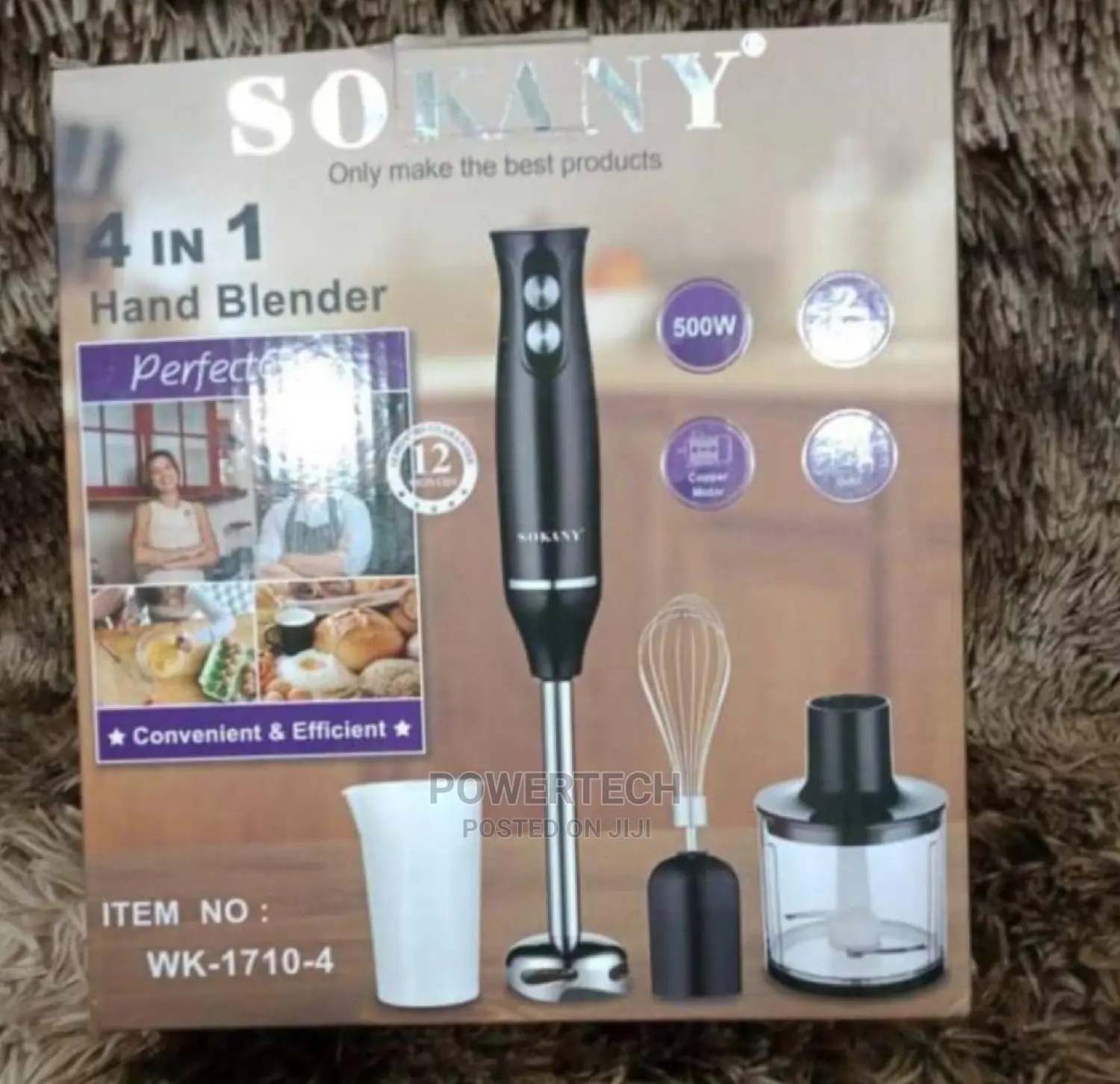 Sokany 4 in 1 Hand Blender
