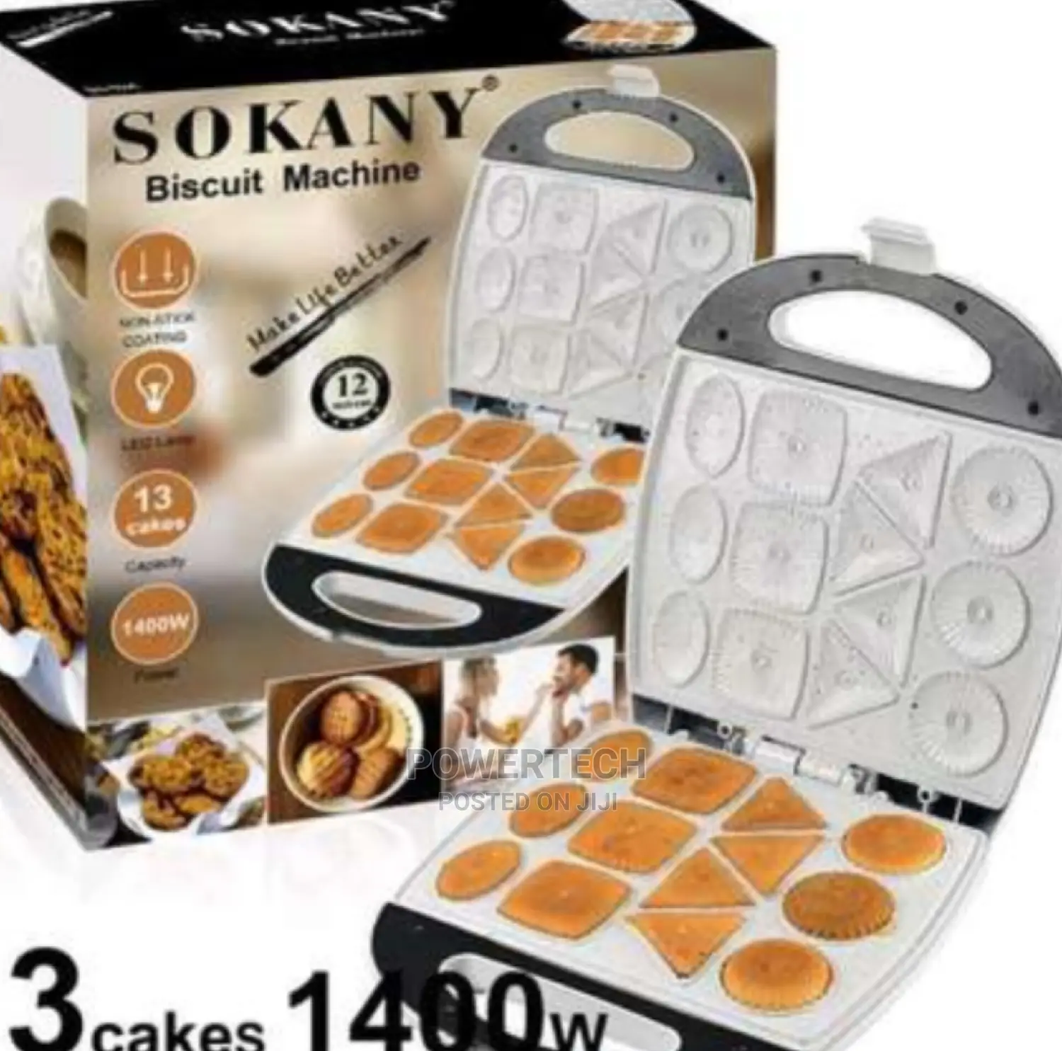 Sokany Non Stick Biscuit Maker /Cookie Machine