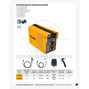 Tolsen Welding Machine Inverter MMA DC Welding 160A - 44002