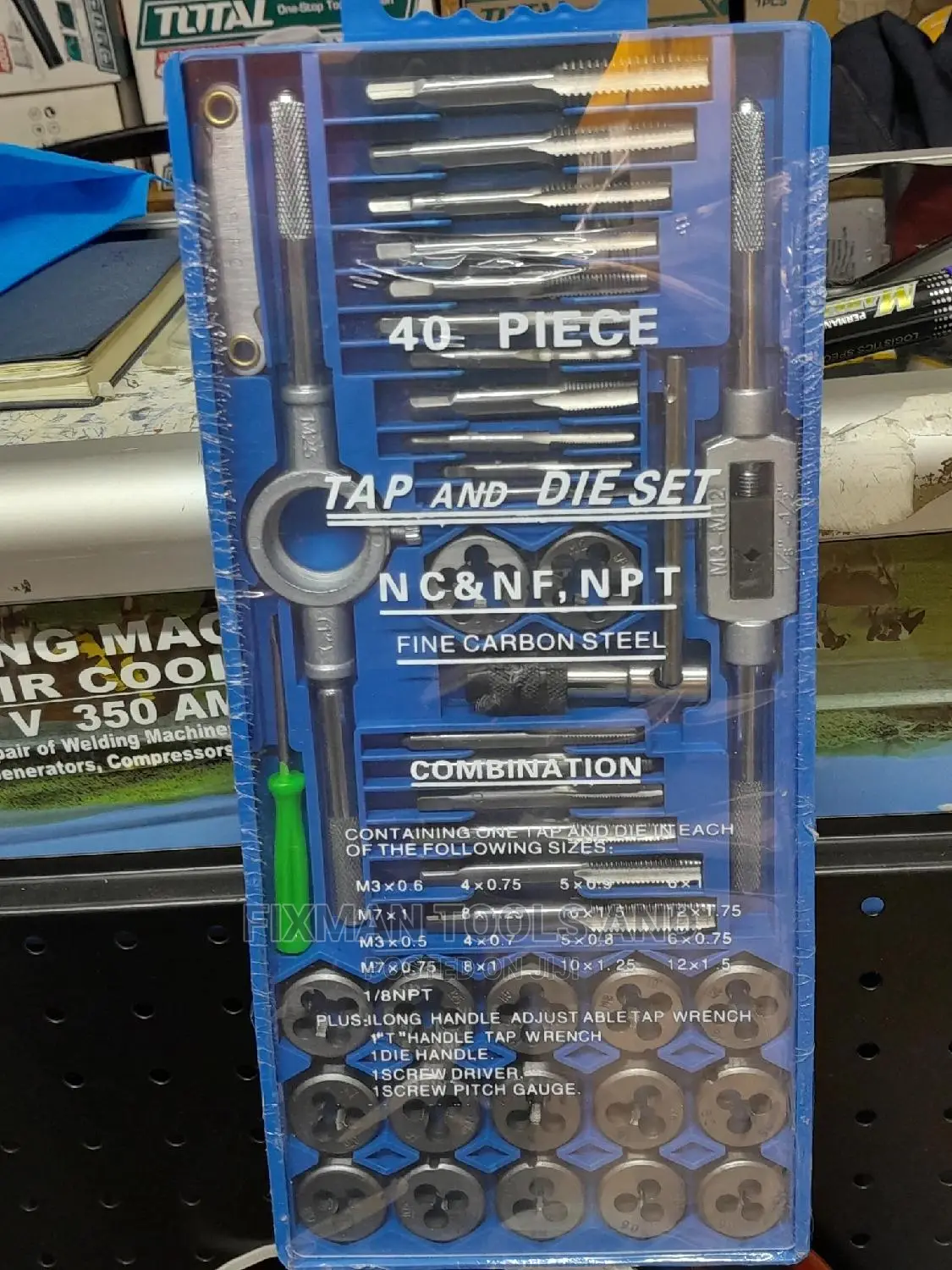 Diamond Tap and Die Set 40 PCS