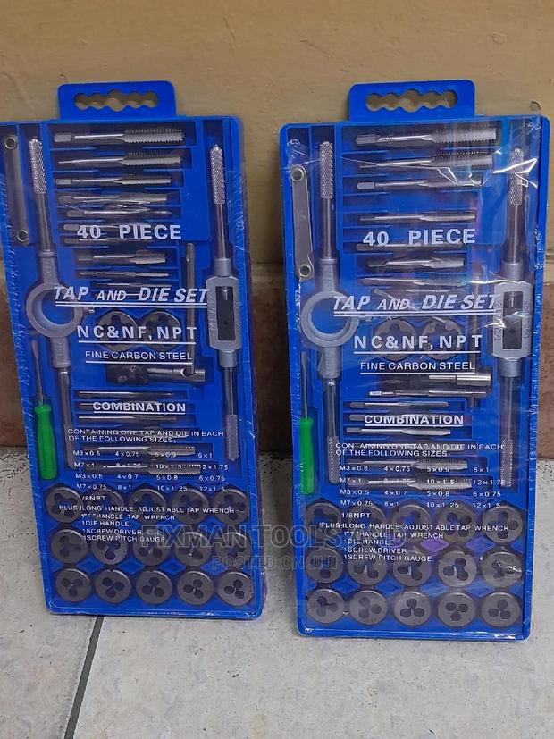 40 PCS Taps and Die Set Diamond - main view