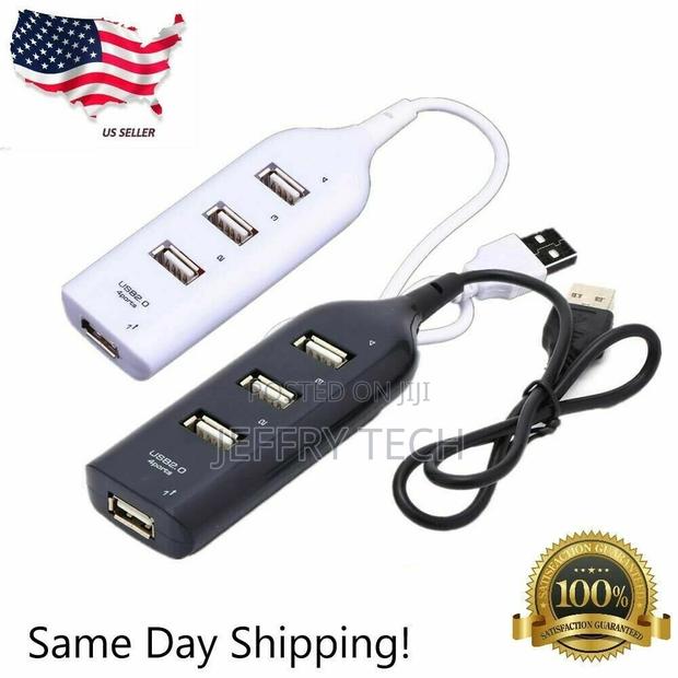 4 Port USB 2.0 Multi HUB Splitter Expansion Desktop PC Lapto