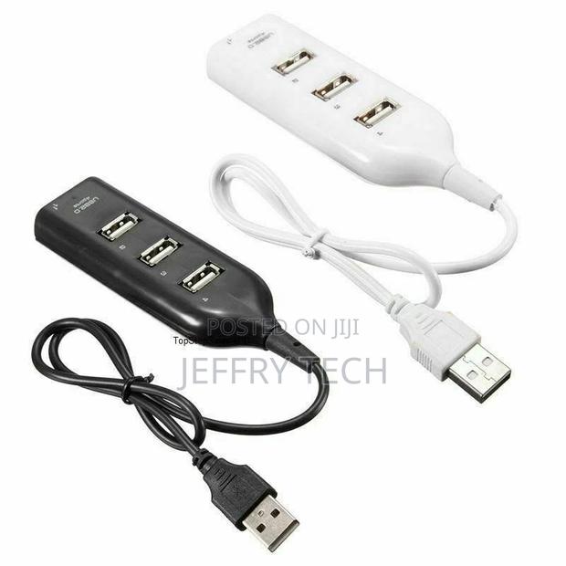 4 Port USB 2.0 Multi HUB Splitter Expansion Desktop PC Lapto - thumbnail 2