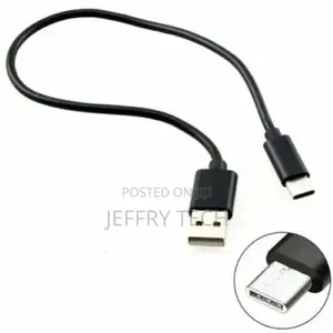 7 Inch Short USB-C to USB-A Fast Charging Cable Quick Charge