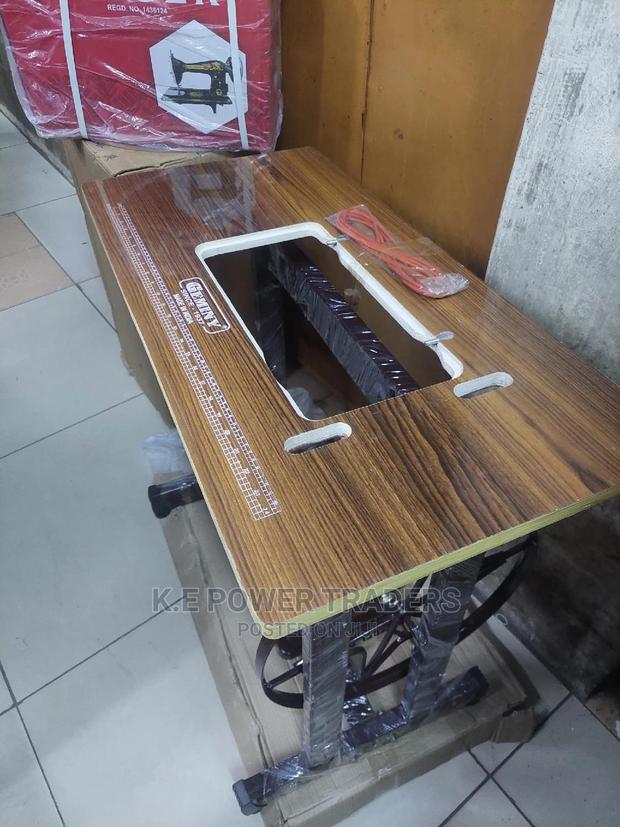 Stable Base Imported Sewing Machine Table - main view