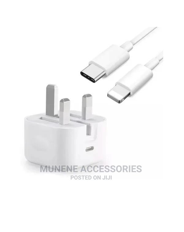 Apple 25W Pd USB C - Lightning Fast Charger iPhone 12 13 14 - thumbnail 2