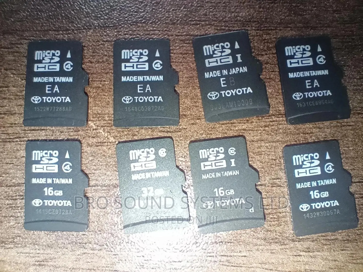 Toyota / Lexus Original Navigation SD Card