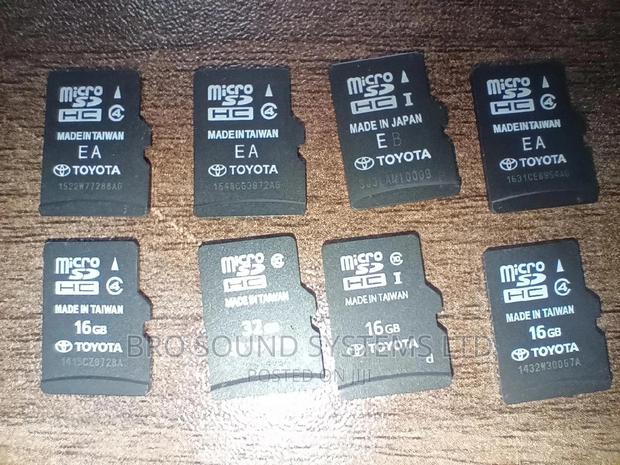 Toyota / Lexus Original Navigation SD Card