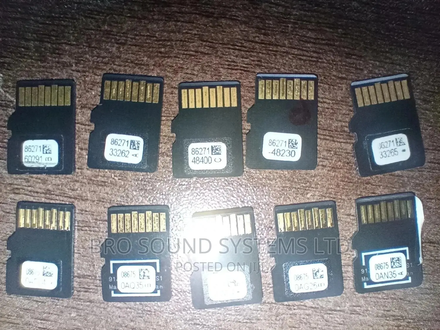 Toyota / Lexus Original Navigation SD Card