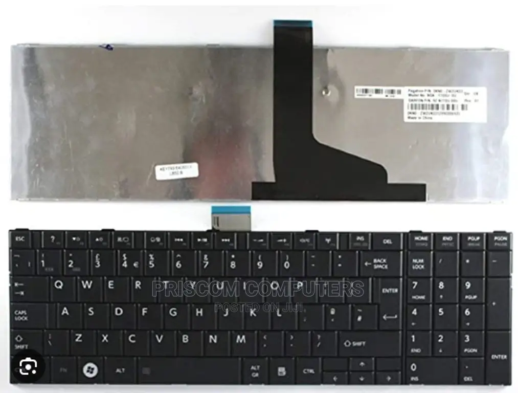 Keyboard for Toshiba Satellite C850, C850D, C855, C855D