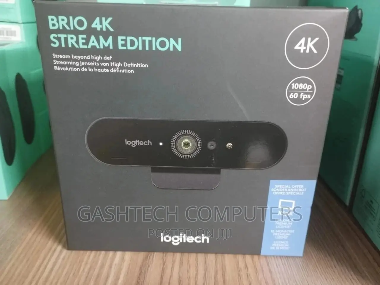 LOGITECH Brio Stream Edition Webcam