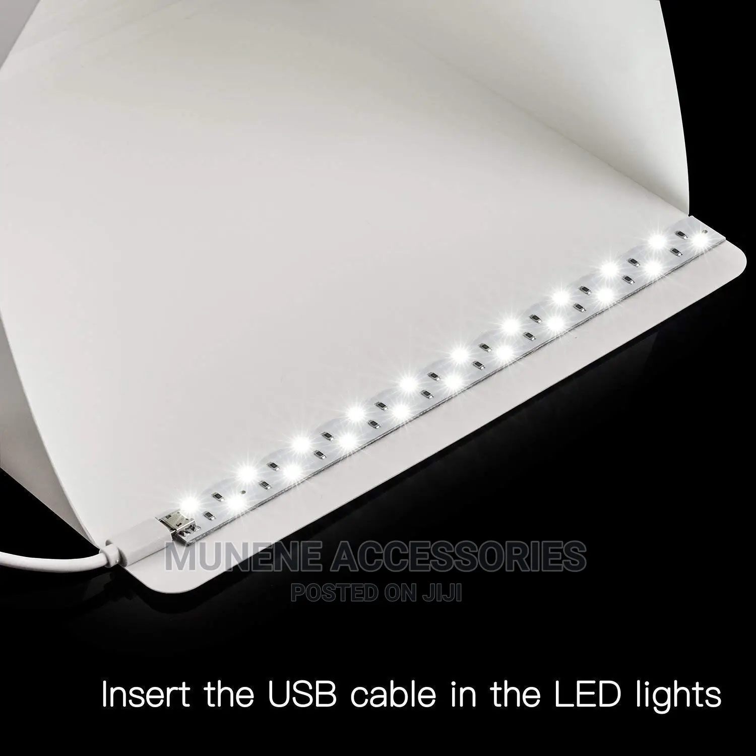 40CM Photo Studio Light Box Folding Photography 2 BACK COLOR