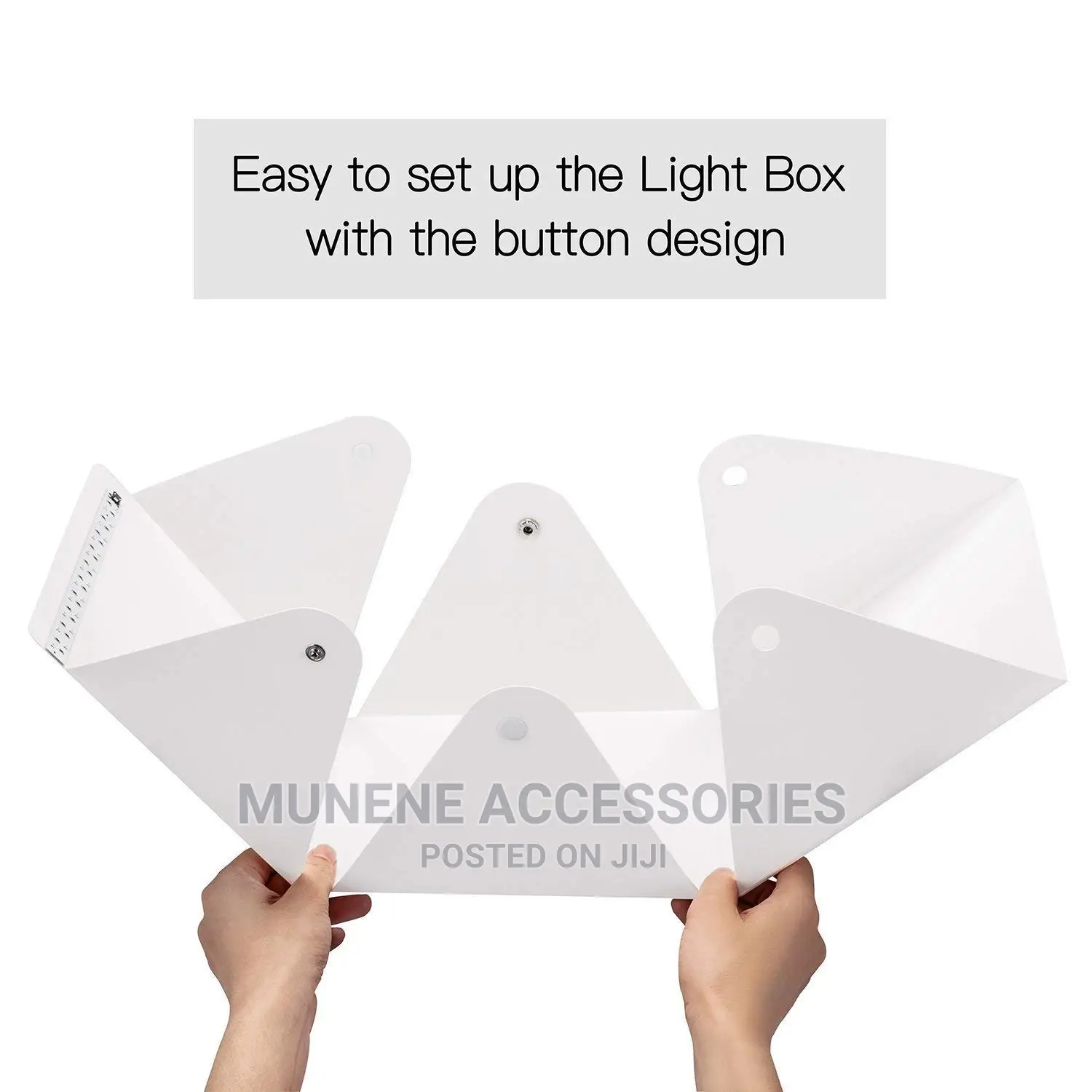40CM Photo Studio Light Box Folding Photography 2 BACK COLOR