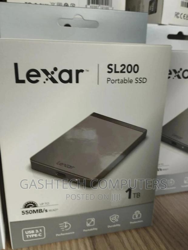 Lexar SL200 Portable External SSD 1TB - main view