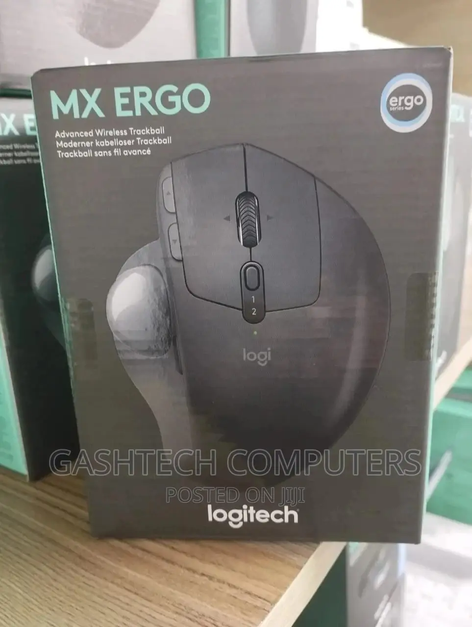 Logitech MX Ergo Bluetooth Mouse - GRAPHITE