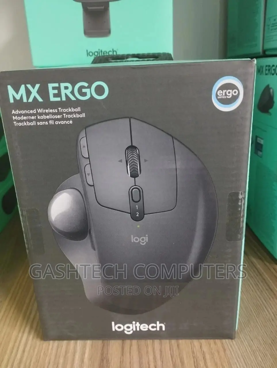 Logitech MX ERGO Advanced Wireless Trackball