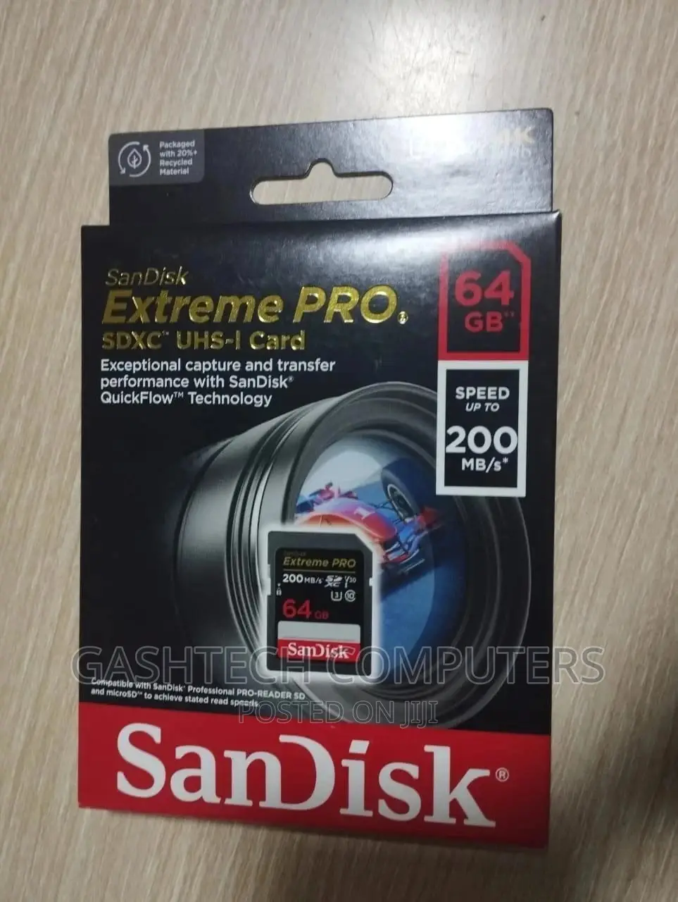 Sandisk Extreme PRO 64gb SDXC Uhs-I Card 200 MBPS