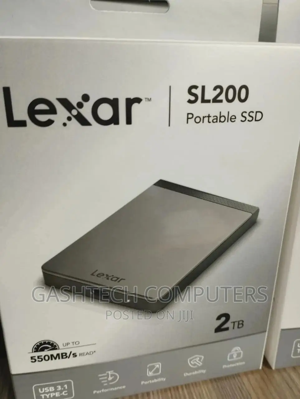 Lexar 2TB External Portable SSD 2TB