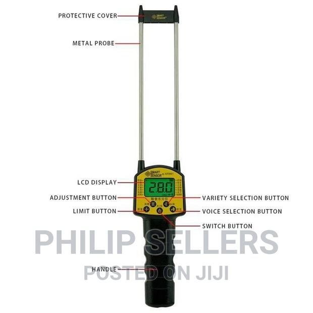 Moisture Meter Straw Hay Cereal Meter Digital Moisture Met