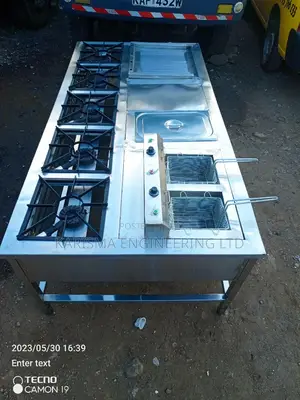 Commercial Combined Cooking Range