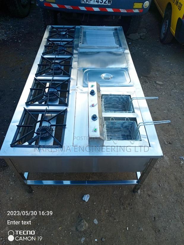 Commercial Combined Cooking Range - thumbnail 2