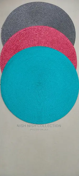 6 Pieces Round Table Mats