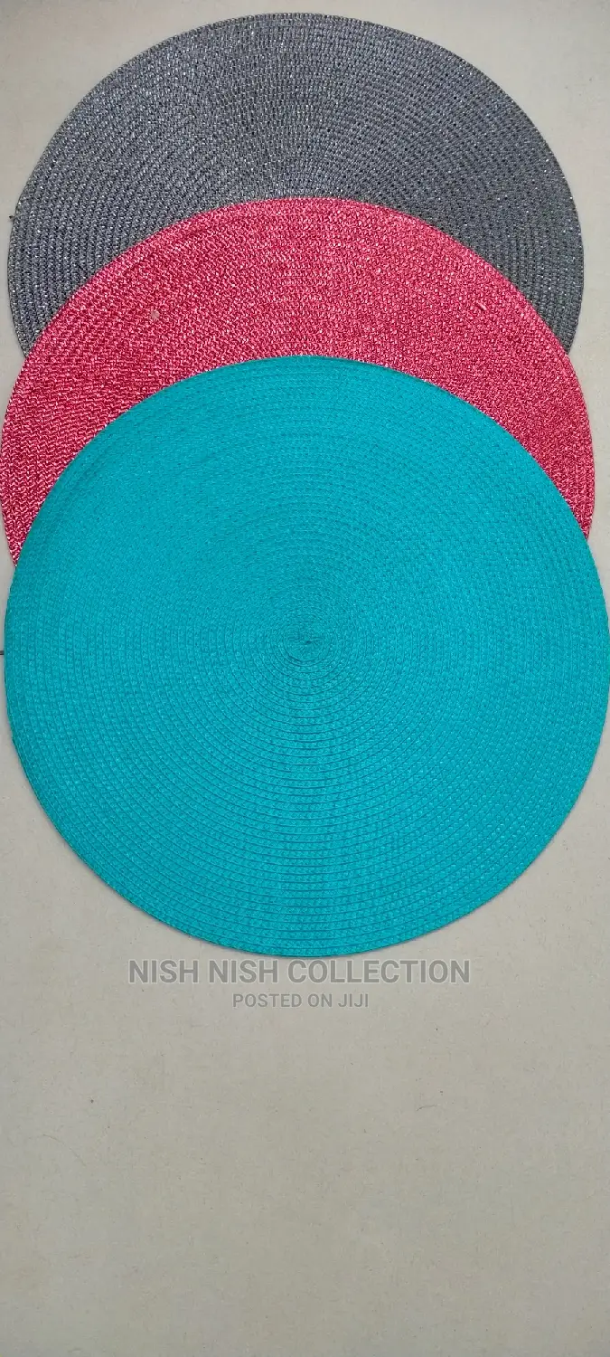 6 Pieces Round Table Mats