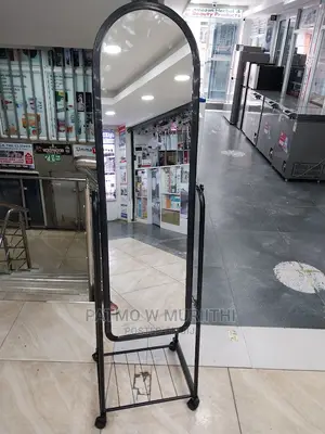 Imported Dressing Mirror 40cmx160cm With Stand and Wheel