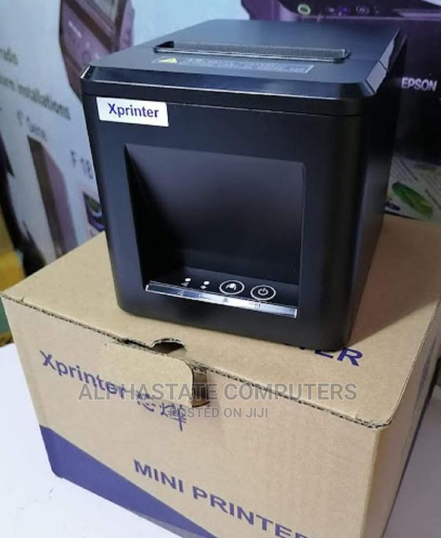 Xprinter 80mm Mini THERMAL RECEIPT PRINTER Black T80A - main view