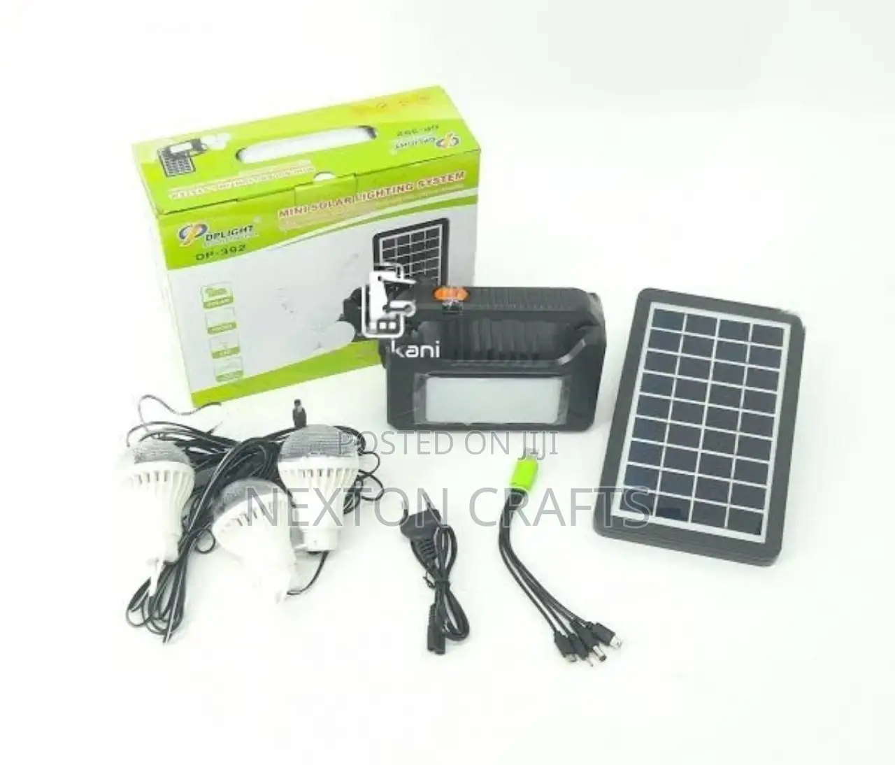 DPLIGHT Solar Home Lighting System