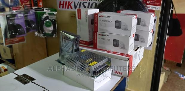 4 Four Hikvision CCTV Camera Full Installation Kit-* - main view