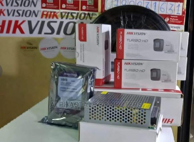Hikvision 4 Full HD 2MP 1080P CCTV Cameras Complete System^