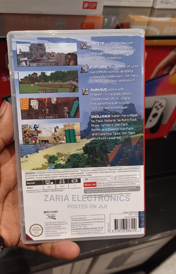 Nintedo Switch Minecraft Game - thumbnail 3