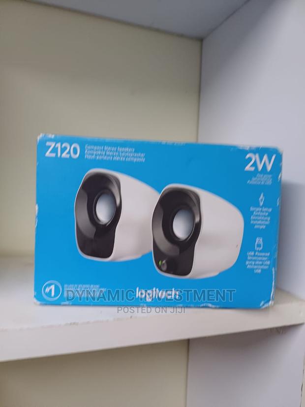 Logitech Z120 Compact Pc/Laptop Stereo Speakers - thumbnail 2