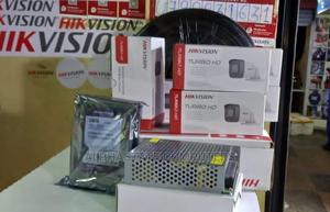 Hikvision 4 CCTV Set Camera CCTV Installation Kit:. - thumbnail 2