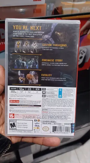 Nintedo Switch Mortal Kombat II Game